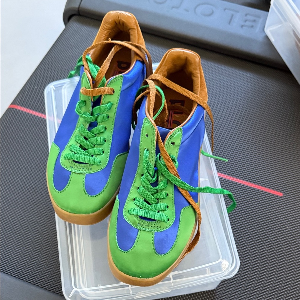 Jeffrey Campbell Blue and Green Women's Sneakers